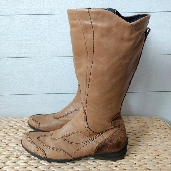 Nome Footwear Shoes - Nome Footwear Tan Leather Boots 7/37